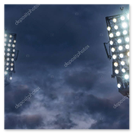 Match en soirée sous les projecteurs